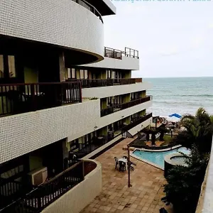  Apartamento Flat Completo A Beira Mar Com Vista Exuberante No Blue Marlin