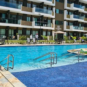 Flat Manabeach06 Com Vista Piscina Muro Alto Apartamento Pôrto das Galinhas